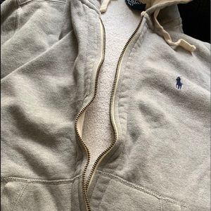 Polo zip front jacket